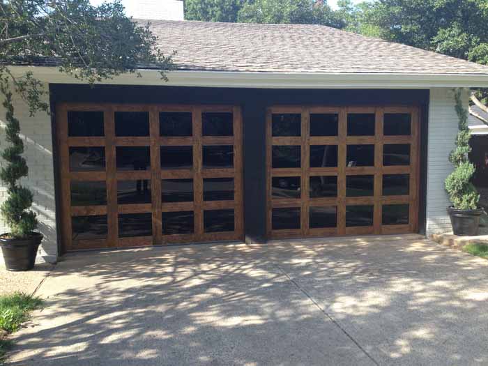 Custom Wood Garage Doors Ft Worth Dallas Door Instillation