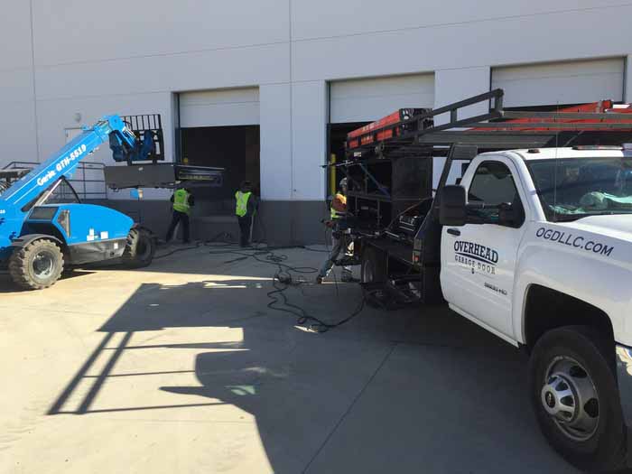 Custom Commercial Garage Door Installation by OGD<sup></noscript>®</sup> Overhead Garage Door